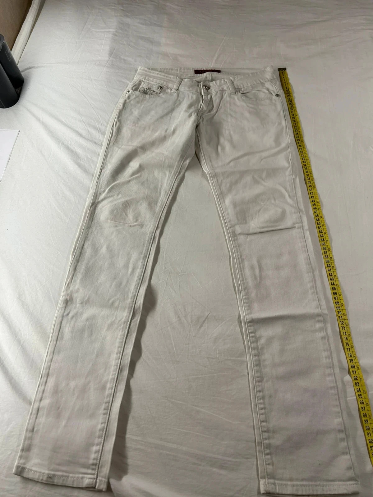 Jean slim blanc naturale
